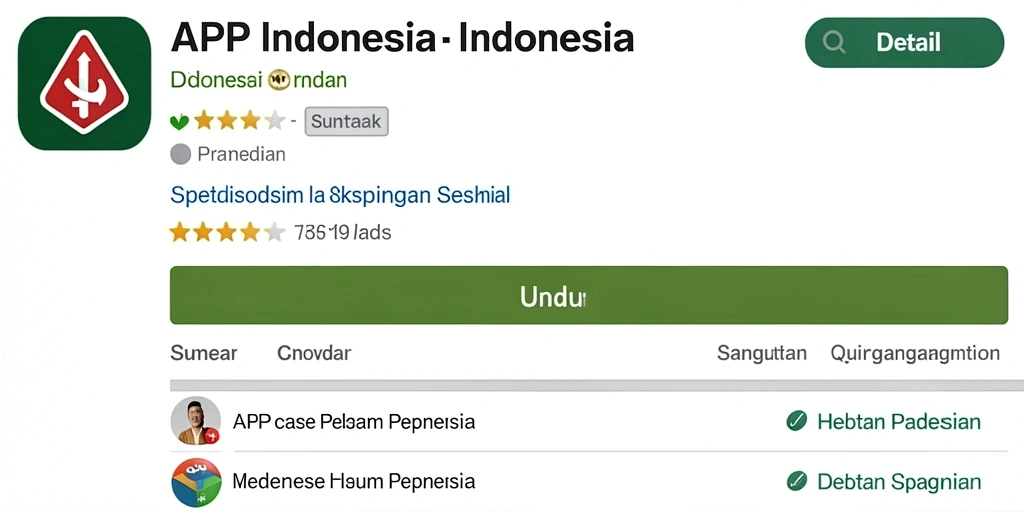 Screenshot menunjukkan suasana event menarik di dalam aplikasi.