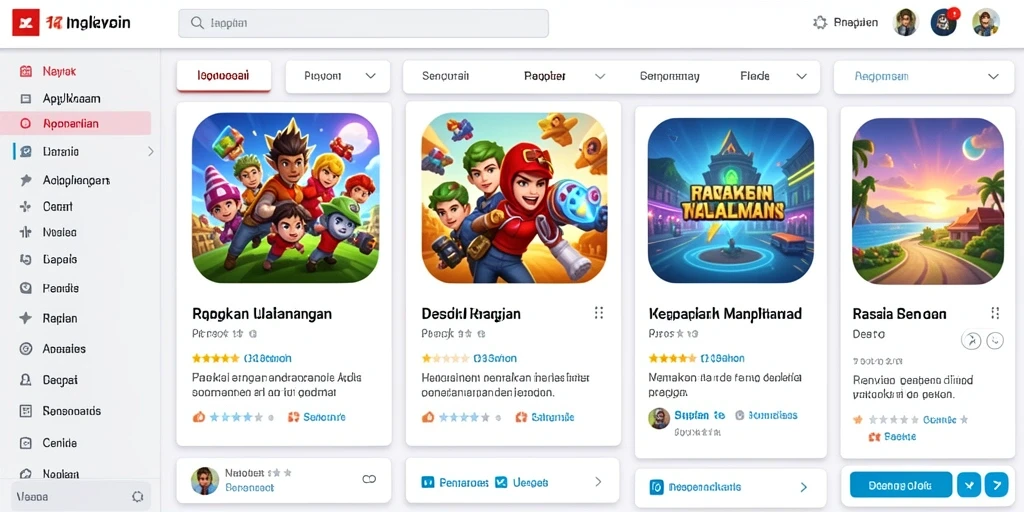 Tangkapan layar memperlihatkan fitur kompetisi multiplayer.