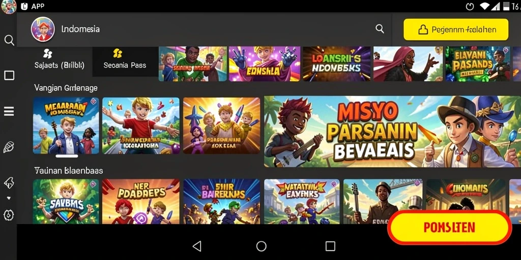 Screenshot dari misi penuh aksi yang mendebarkan.