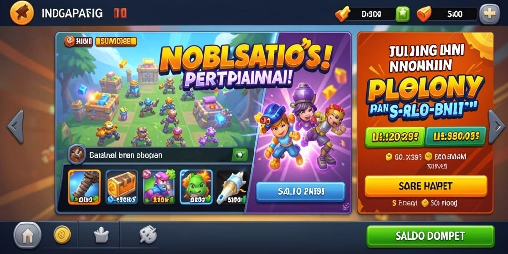 Halaman promo dengan penawaran menarik setiap bulan.