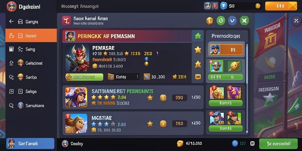 Salah satu level menantang yang harus dihadapi pemain.
