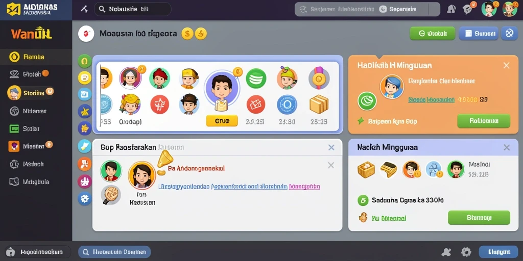 Tangkapan layar menunjukkan fitur baru yang menarik.
