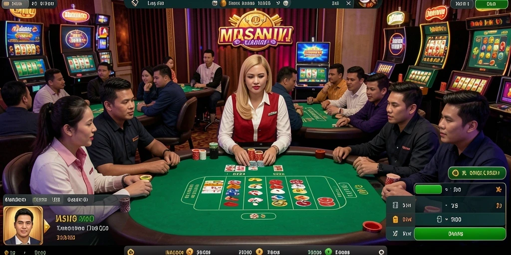 Gameplay multiplayer yang menantang dengan teman.